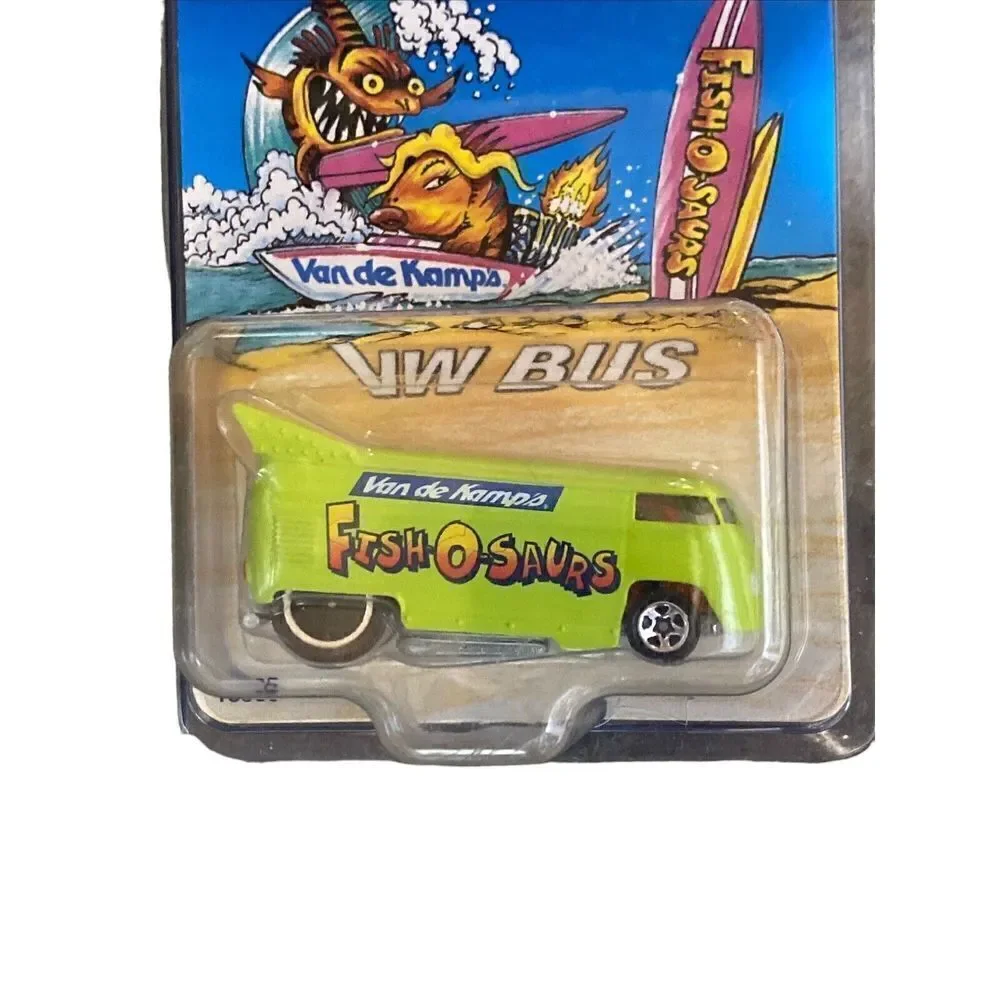 VW Bus Hot Wheels 1999 Fish-O-Saurs Van de Kamp's MAIL-IN PROMO #18585 NIP